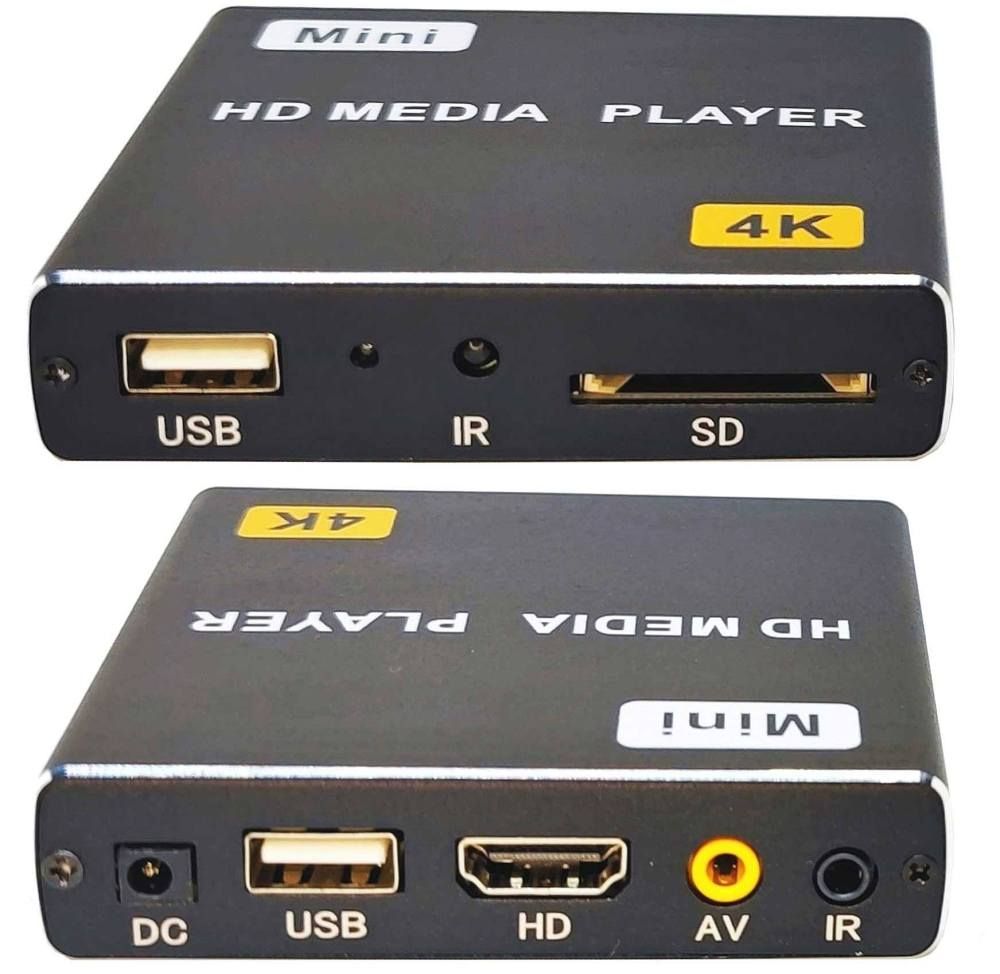 Multi Media Player VenBox HD16, 4K/UHD/HD, USB/SD, HDMI