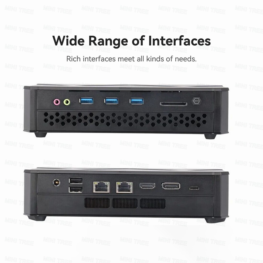 Wide Range of Interfaces Rich interfaces meet all kinds of needs.